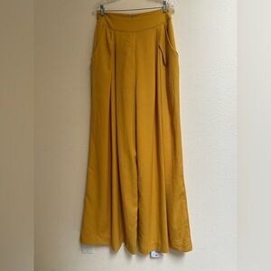Mango Golden Sleeveless Dress